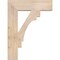 Ekena Millwork Merced Block Smooth Bracket, Douglas Fir, 5 1/2"W x 24"D x 32"H BKT06X24X32MRC05SDF - alternate 3